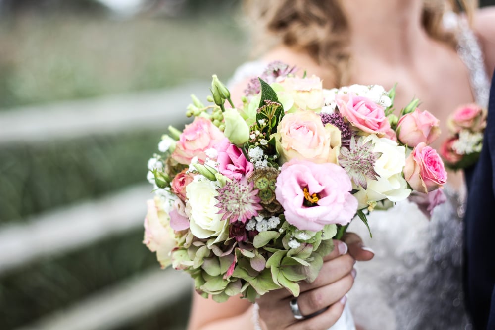 Largest wedding bouquet